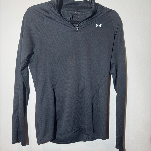 Under Armour Charcoal Quarter-Zip Top - Picture 1 of 3